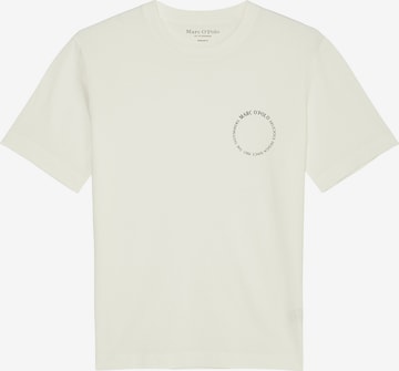 T-Shirt Marc O'Polo en blanc : devant