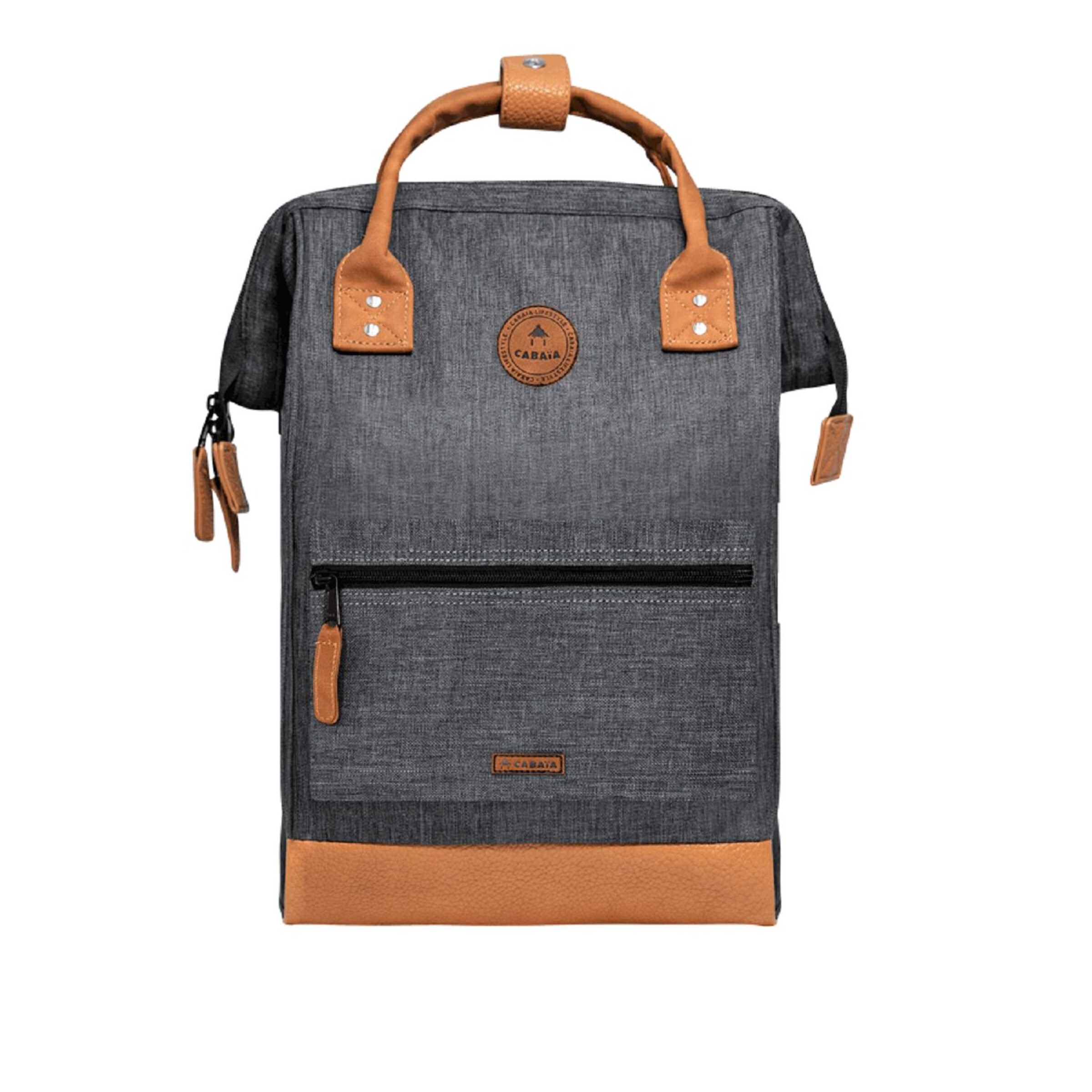 Cabaia Backpack 'Adventurer' in Grey: front