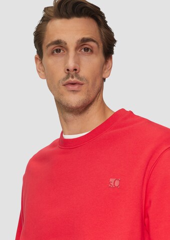 s.Oliver Men Big Sizes Sweatshirt in Red