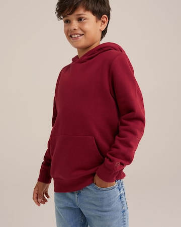 WE Fashion Sweatshirt i rød