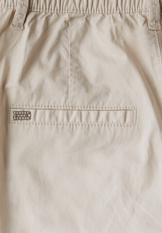 Street One Studio Regular Straight Leg Papertouch Hose in Beige