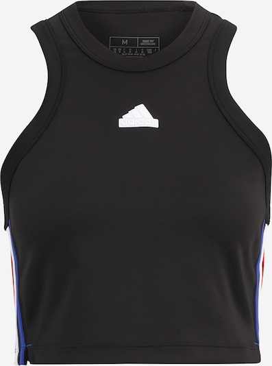 ADIDAS SPORTSWEAR Haut de sport 'EXPRESS' en bleu marine / rouge carmin / noir / blanc, Vue avec produit