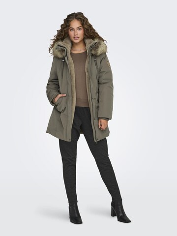 ONLY Winterparka 'NEW PRISKA' in Groen