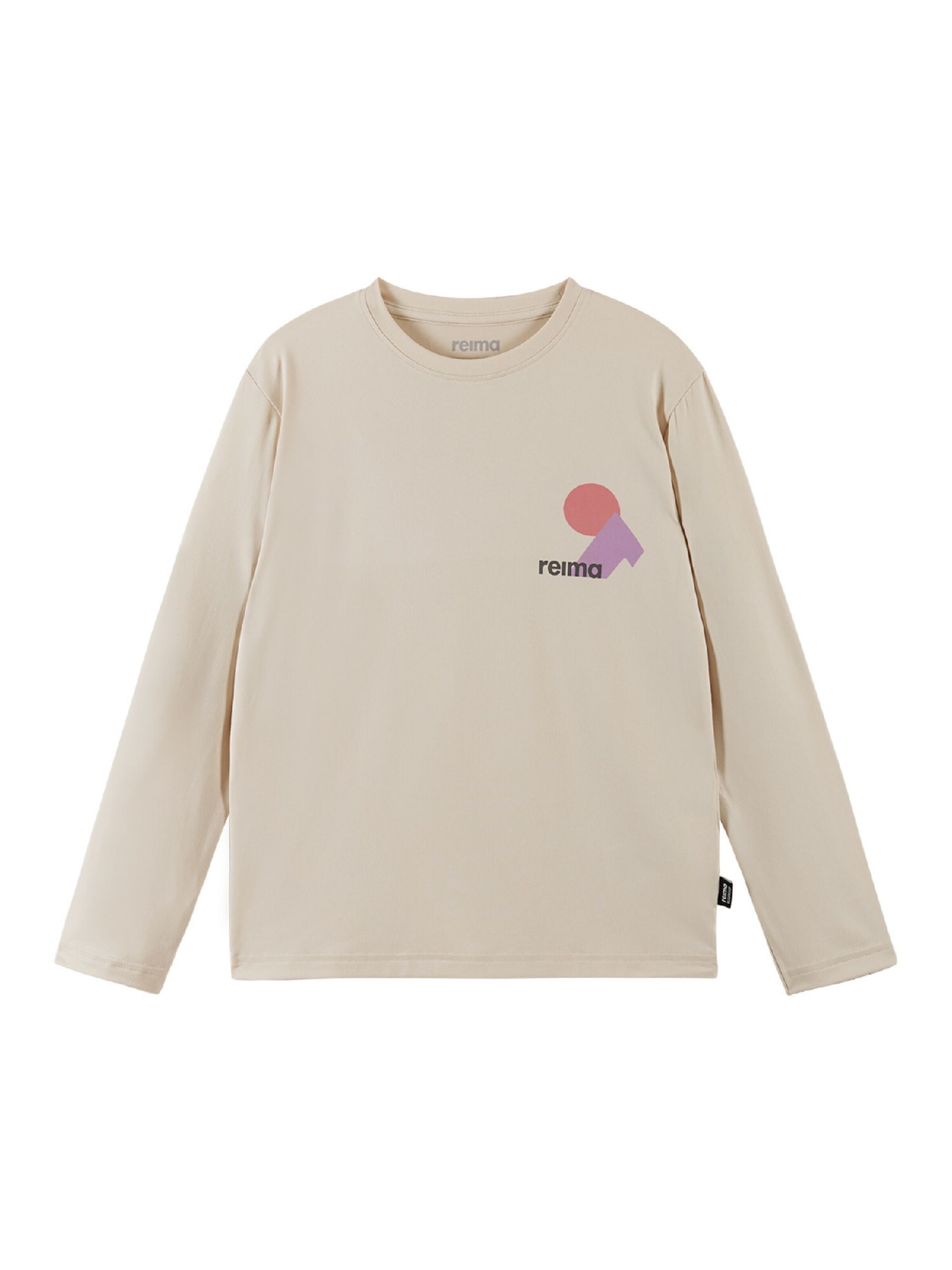 T-Shirt ' Inista ' Reima en beige : devant