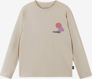T-Shirt ' Inista ' Reima en beige : devant
