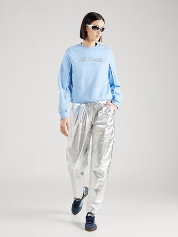 ARMANI EXCHANGE Sweatshirt in Blue: front