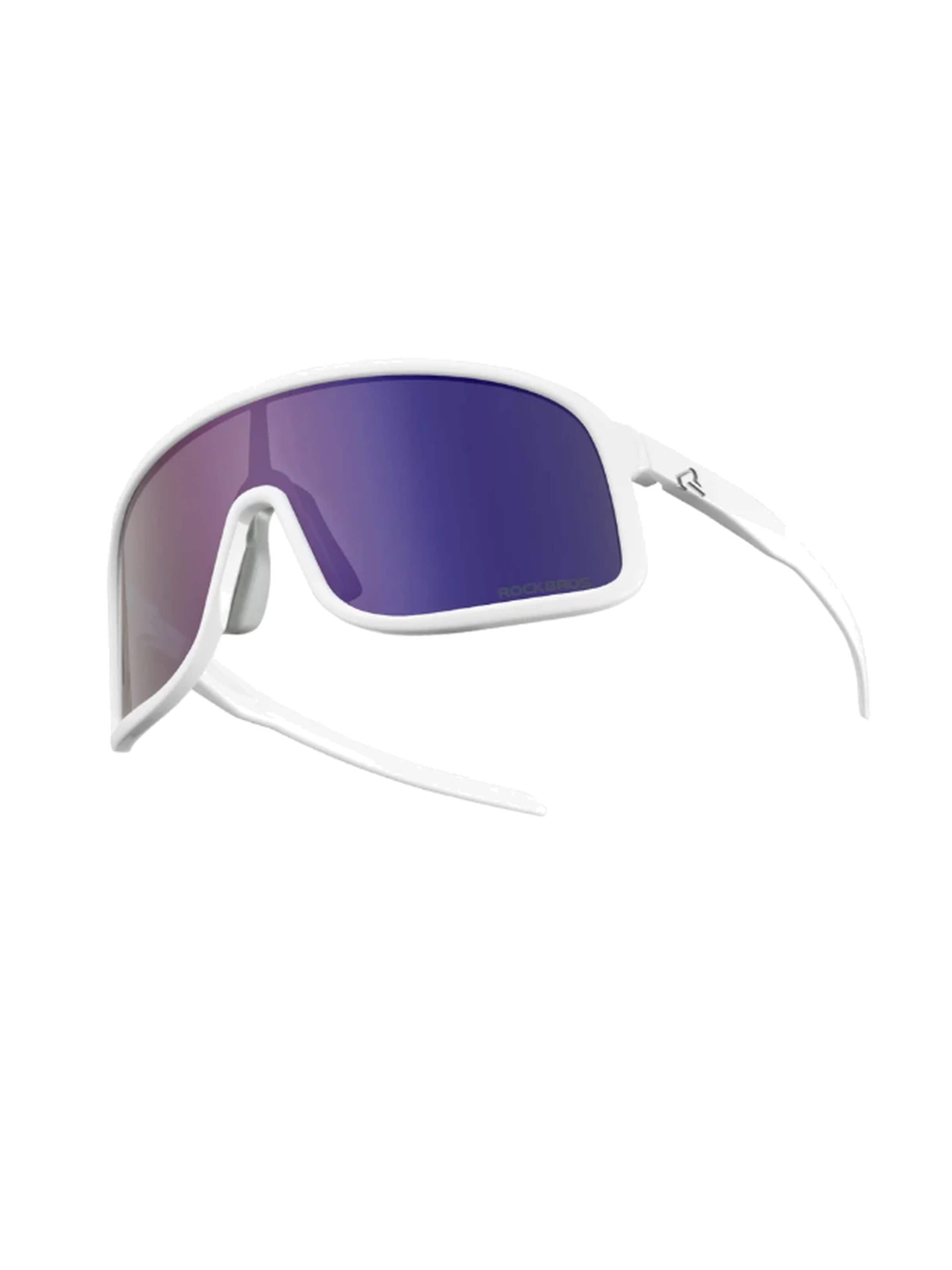 ROCKBROS Sports Glasses 'Polarisierte Fahrradbrille UV400' in Purple: front