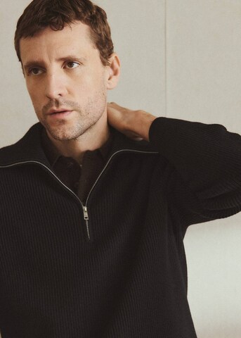 MANGO MAN Sweater 'Parkyd' in Black