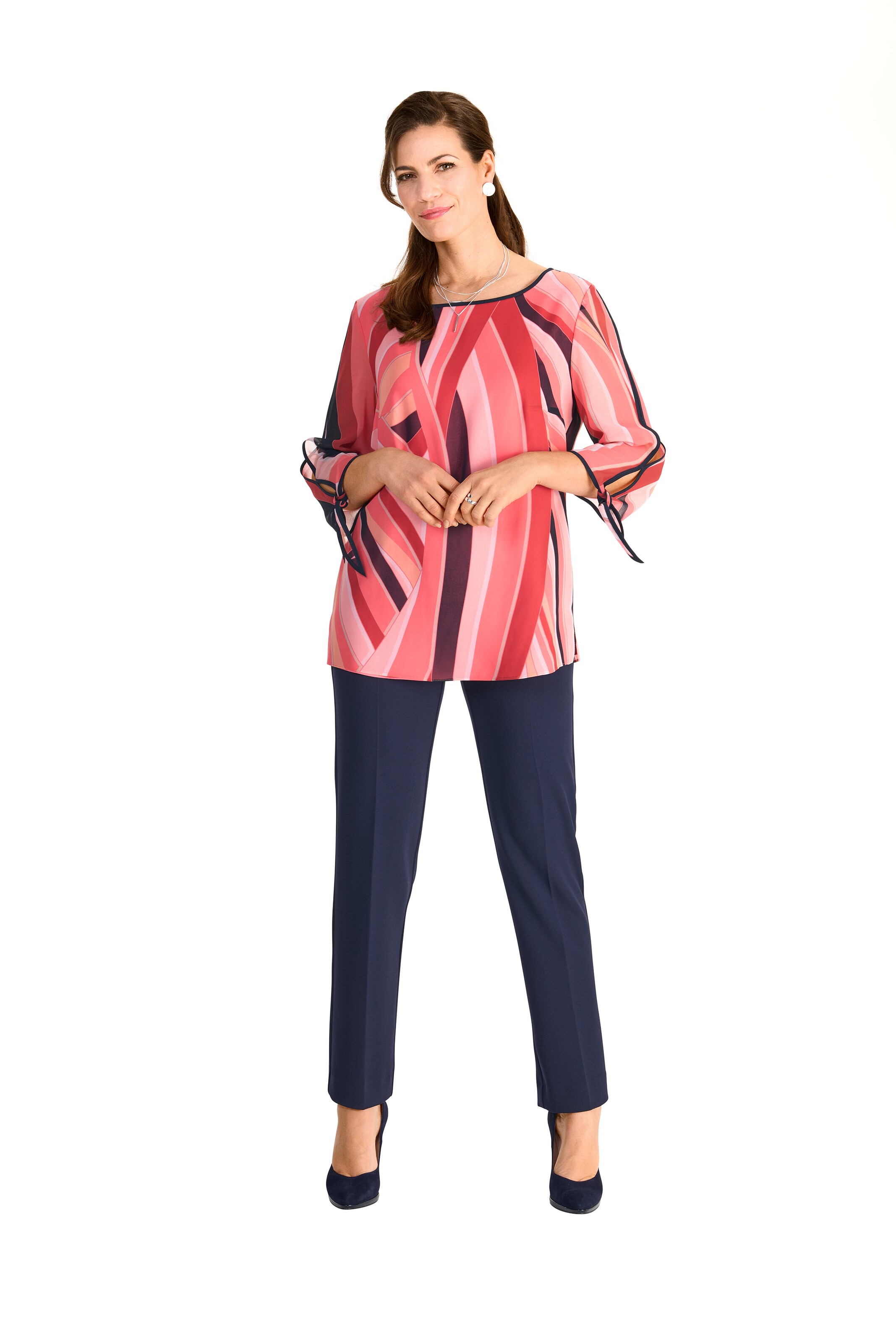 HERMANN LANGE Collection Blouse in Orange