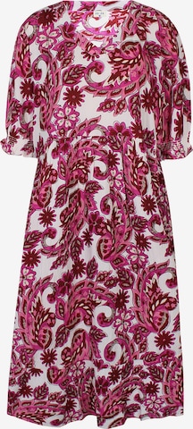 Robe 'Doma 024' ze-ze en rose : devant