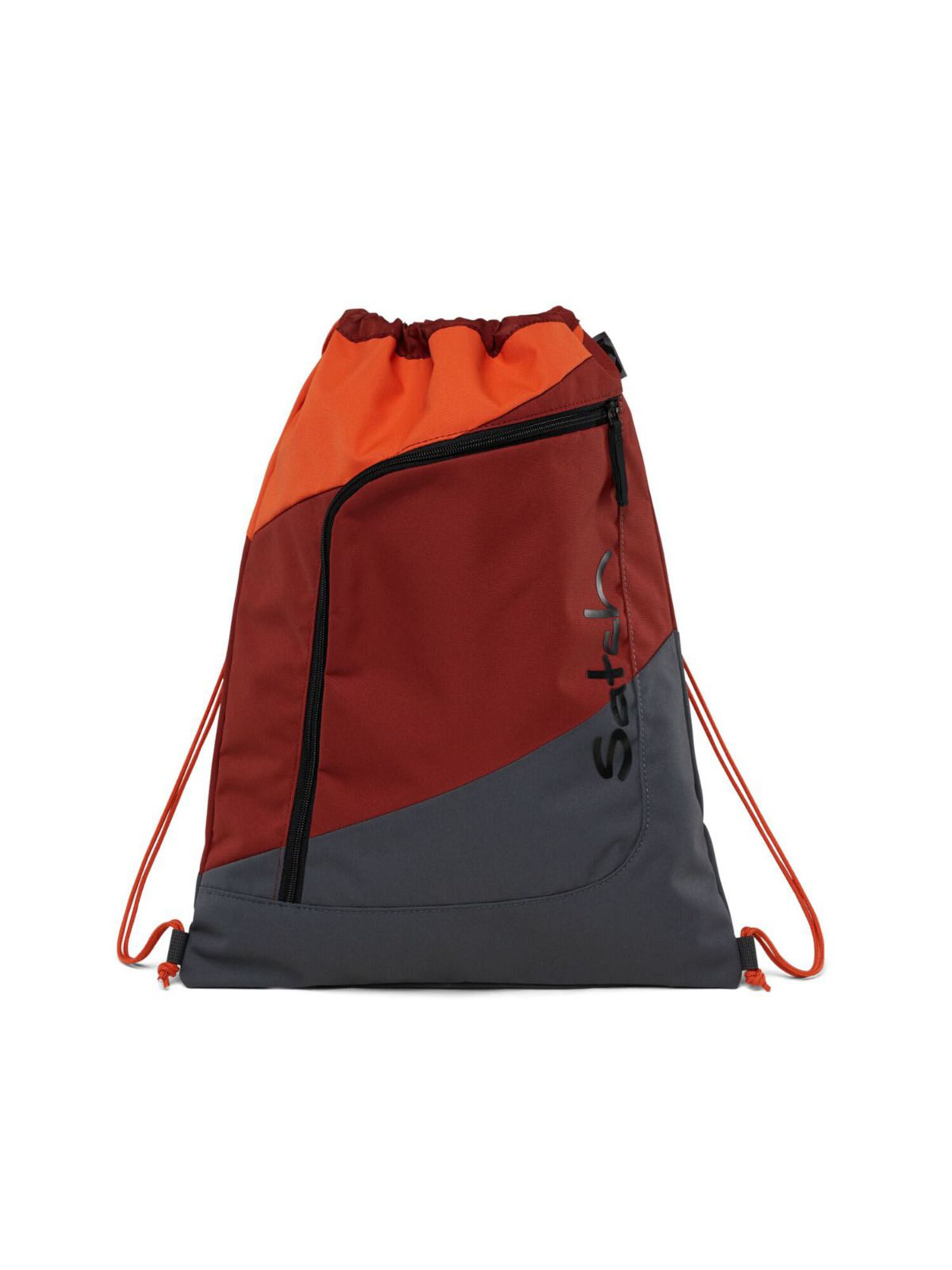 Satch Backpack 'NOW OR NEVER' in Red