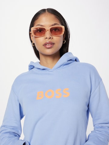 Felpa 'Edelight' di BOSS Orange in blu