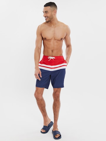 Threadbare Board Shorts 'Kingdom' in Blue