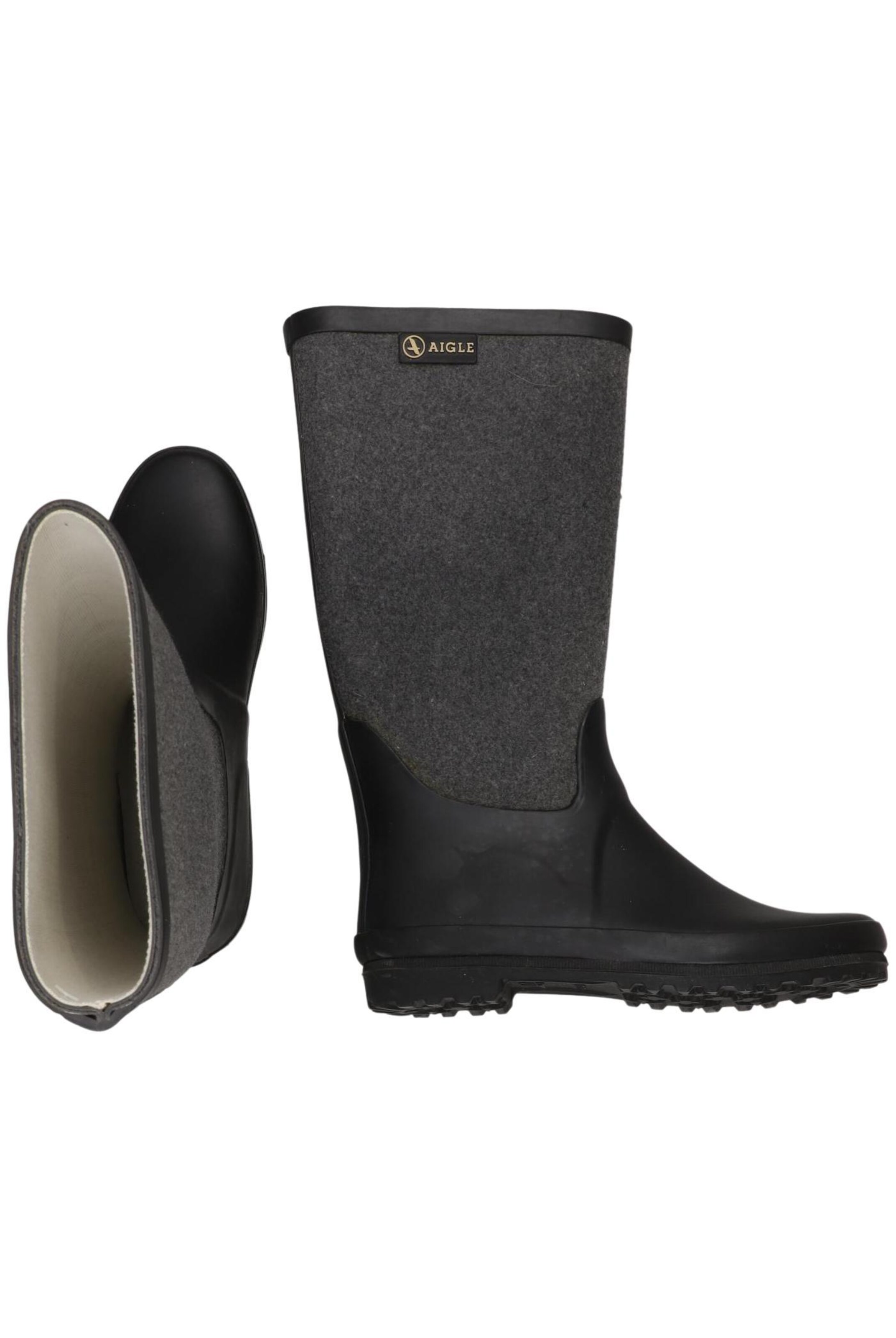 AIGLE Dress Boots in 37 in Grey: front