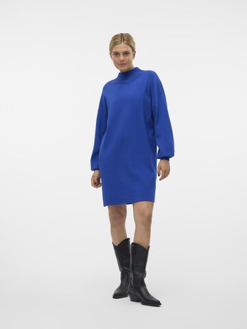 VERO MODA Knit dress 'NANCY ' in Blue