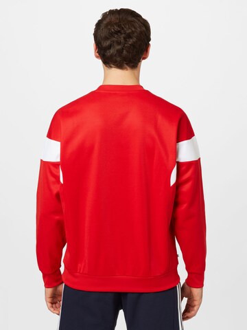 Sweat-shirt 'Adicolor Classics Cut Line' ADIDAS ORIGINALS en rouge