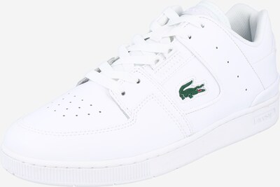 LACOSTE Nizke superge 'COURT CAGE' | zelena / bela barva, Prikaz izdelka