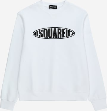 DSQUARED2 Sweatshirt i vit: framsida