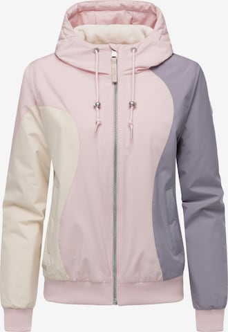 Ragwear Funktionsjacke 'Oggie Youmodo' in Pink: Vorderseite