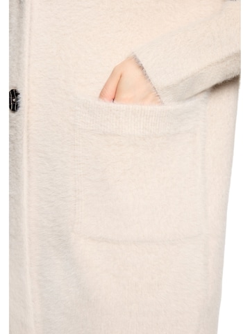 Amber & June Knit Cardigan in Beige