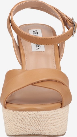 STEVE MADDEN Sandalen met riem in Bruin