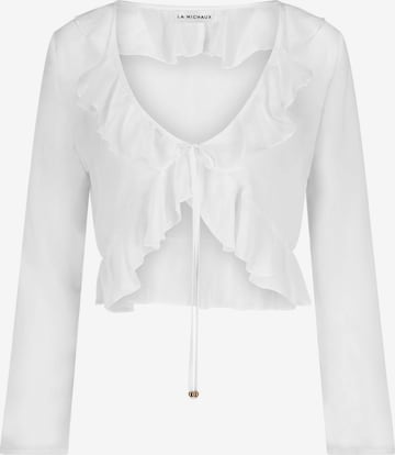 Chemisier 'DANIELA' La Michaux en blanc : devant