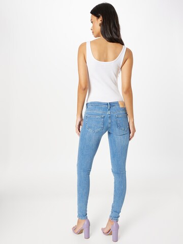 Skinny Jean 'Coral' ONLY en bleu