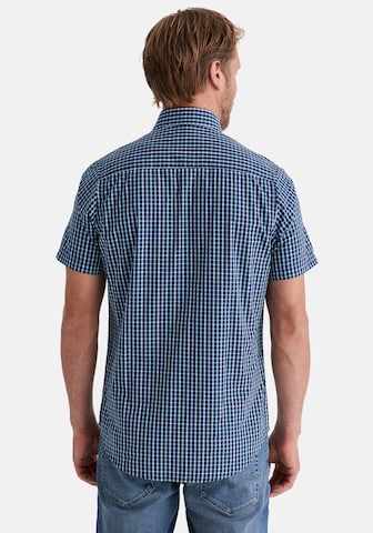Stooker Men Regular fit Button Up Shirt 'Hudson' in Blue