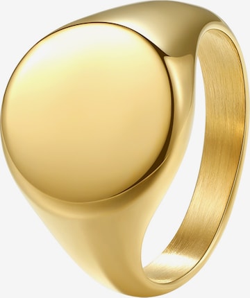 Hey Happiness - Anillo 'Signet' en oro: frente
