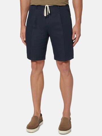 Boggi Milano Regular Shorts in Blau: predná strana