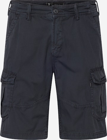 Regular Pantalon outdoor 'Caldo' BRUNOTTI en bleu : devant