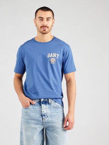 GANT T-Shirt in Blau: Vorderseite