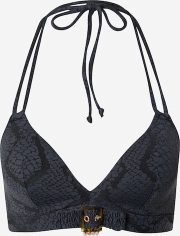 Triangolo Top per bikini di LingaDore in grigio: frontale