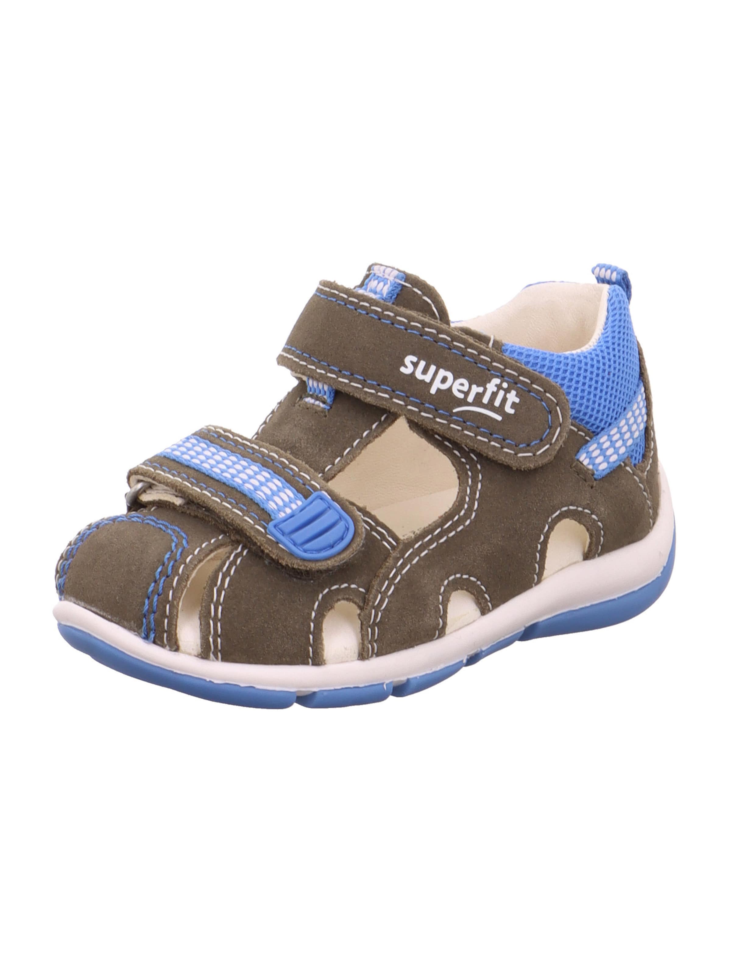 SUPERFIT Open shoes 'Freddy' in Green: front