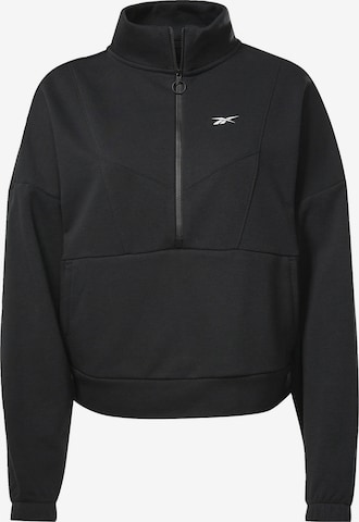 Reebok Sport Sportsweatshirt 'Workout Ready' in Black: front
