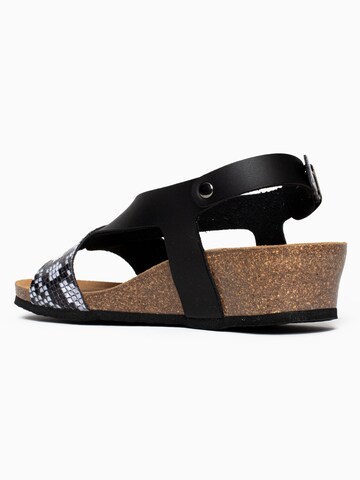 Bayton Sandal 'Salamanque' i svart