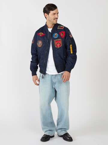 TOP GUN Jacke 'TG2024001' in Blau