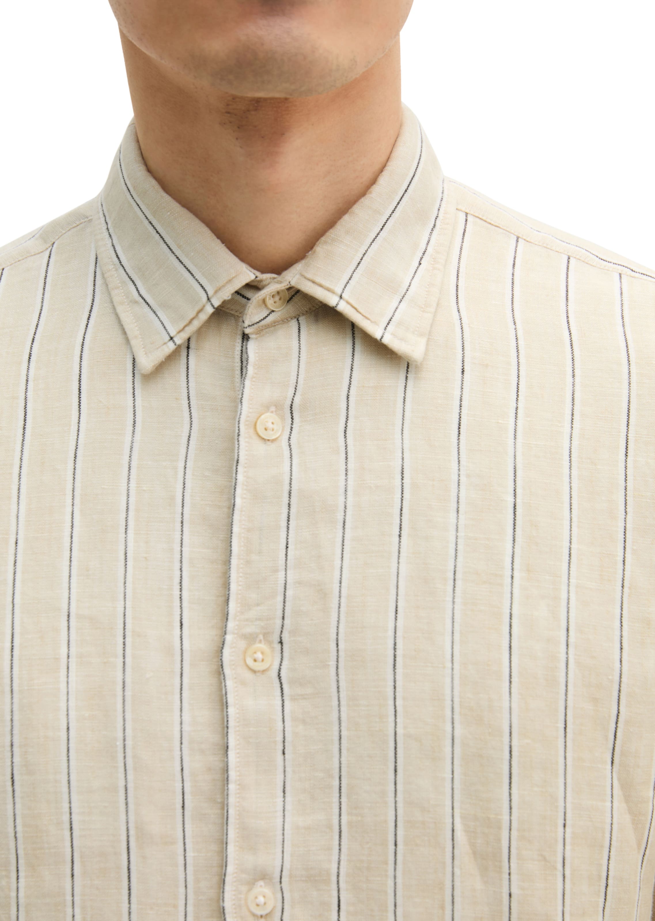 Marc O'Polo Regular Fit Hemd in Beige