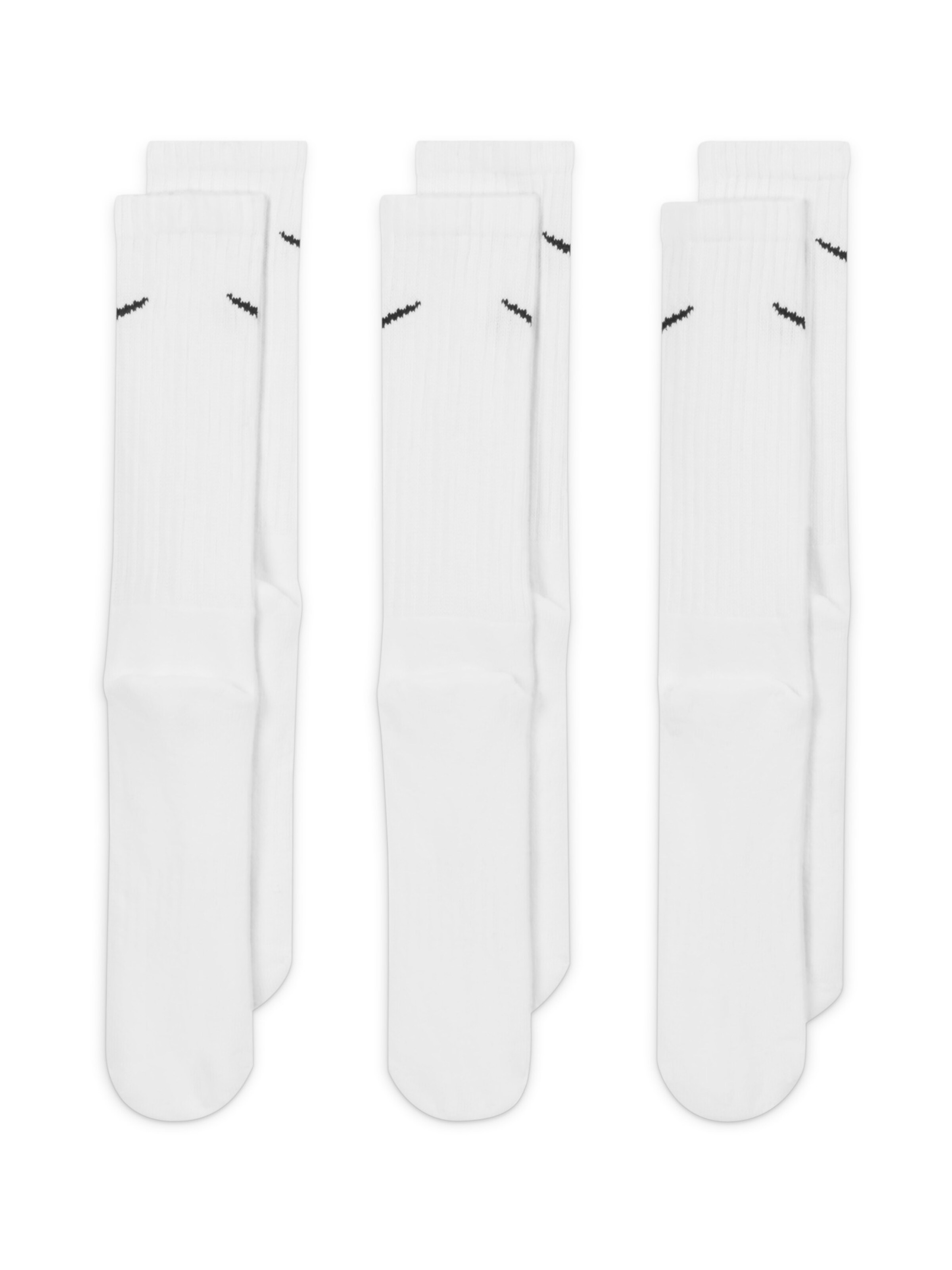 Chaussettes de sport NIKE en blanc