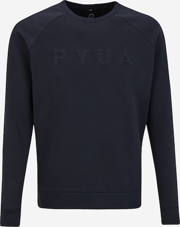 PYUA Sweatshirt 'EVERBASE' in Blue: front