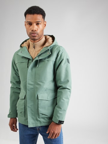 Veste mi-saison Derbe en vert : devant