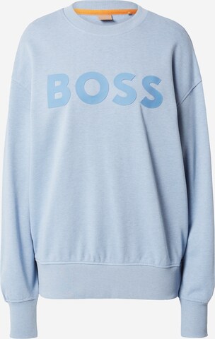 BOSS Sweatshirt 'Eteia' in Blue: front