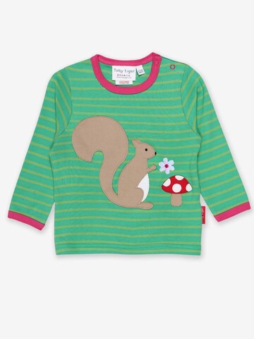 Toby Tiger Shirt in Green: front