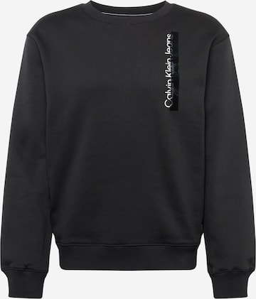 Calvin Klein Jeans - Sudadera en negro: frente