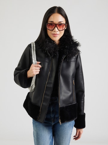 Veste mi-saison Twinset en noir : devant