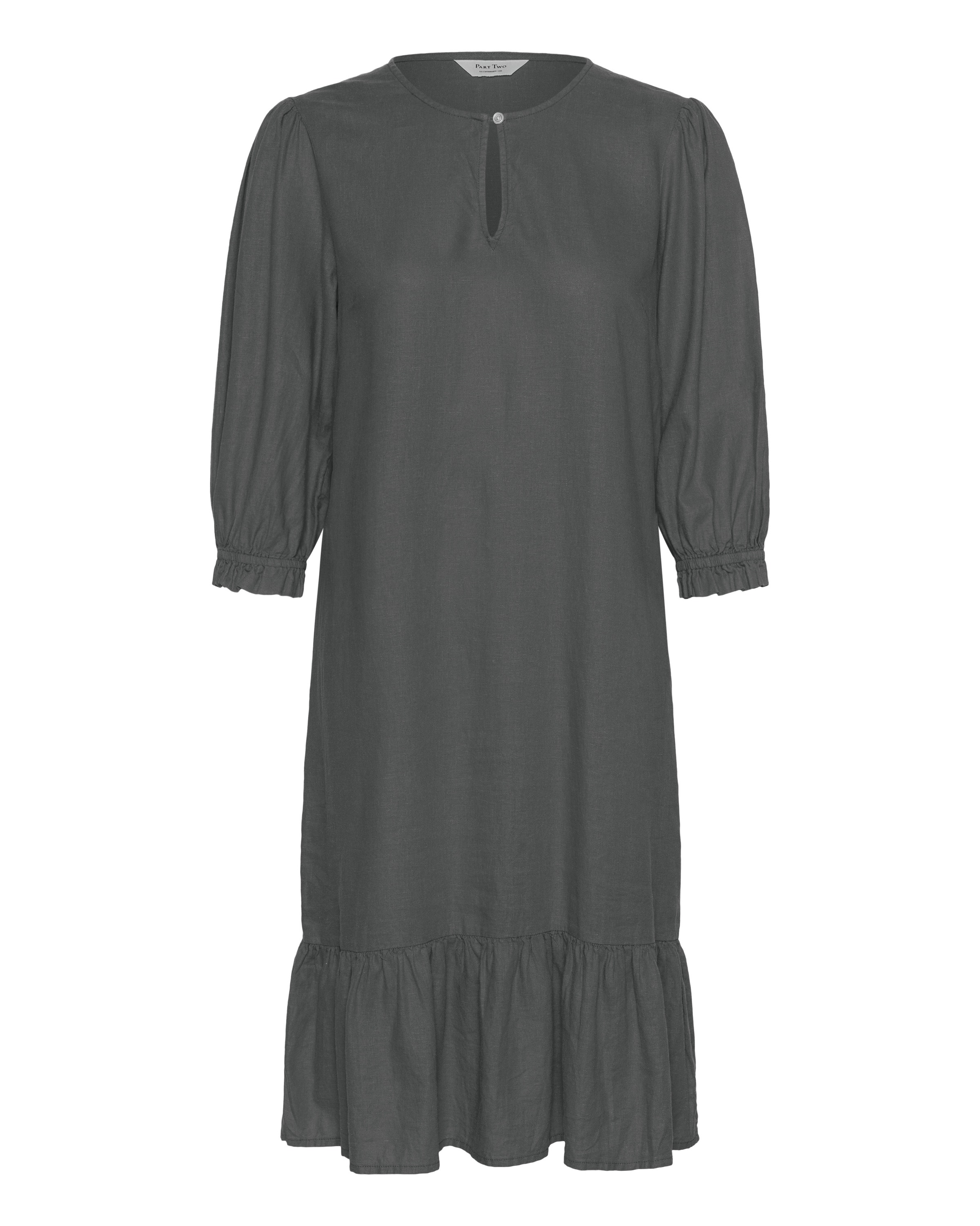 Part Two Kleid 'Nimi' in Grau: Vorderseite