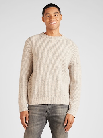 Wax London Sweater 'WILDE' in Beige: front