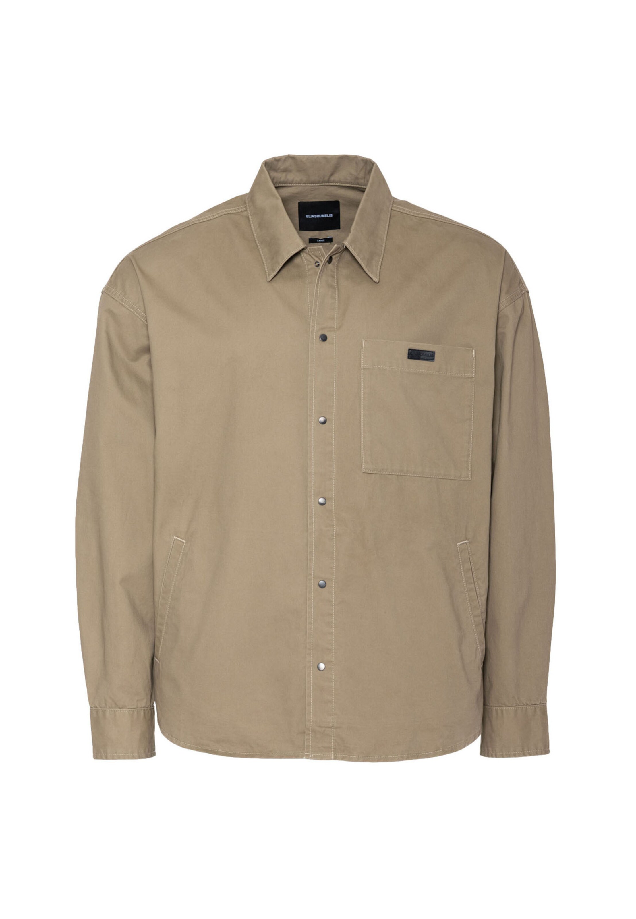 Coupe regular Veste mi-saison 'Salvadore' Elias Rumelis en marron : devant