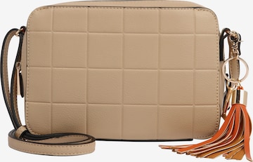 L.CREDI Crossbody Bag 'Jade' in Beige: front