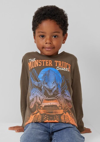 T-Shirt s.Oliver en marron : devant
